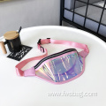 Adjustable Belt Travel Chest PVC Waist Pouch Purse